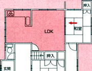 生駒郡三郷町・Ａ氏邸　リフォーム後平面図　（クリックで詳細がご覧になれます）